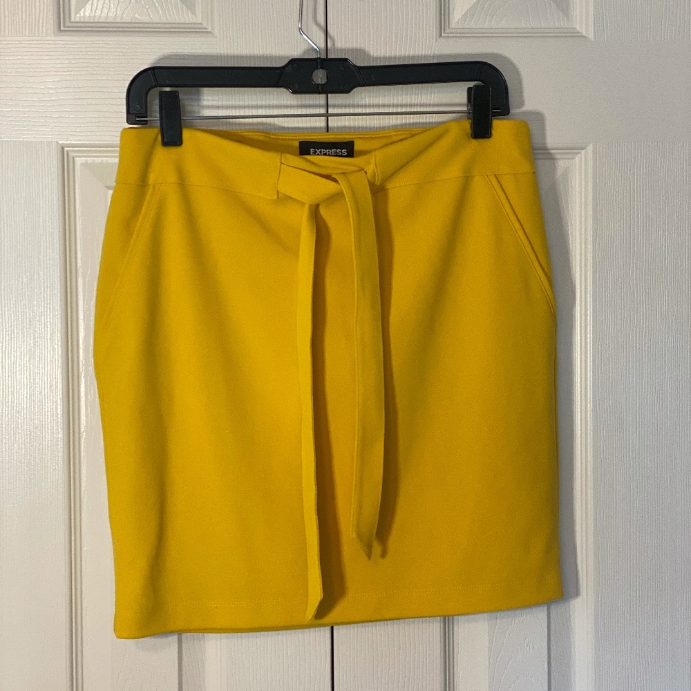 Yellow Express Skirt